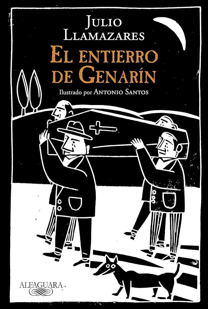 Portada de 'El entierro de Genarín' de Julio Llamazares. / ALFAGUARA