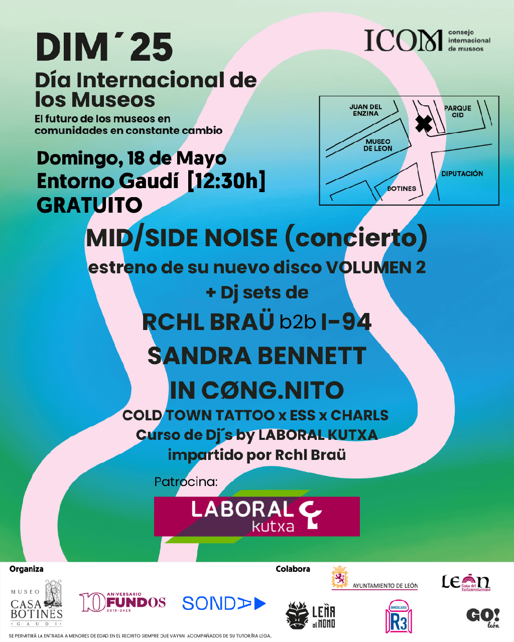 cartel DIM entorno Gaudí