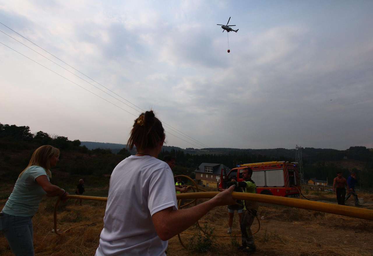 Incendio en Molinaseca (León) ICAL