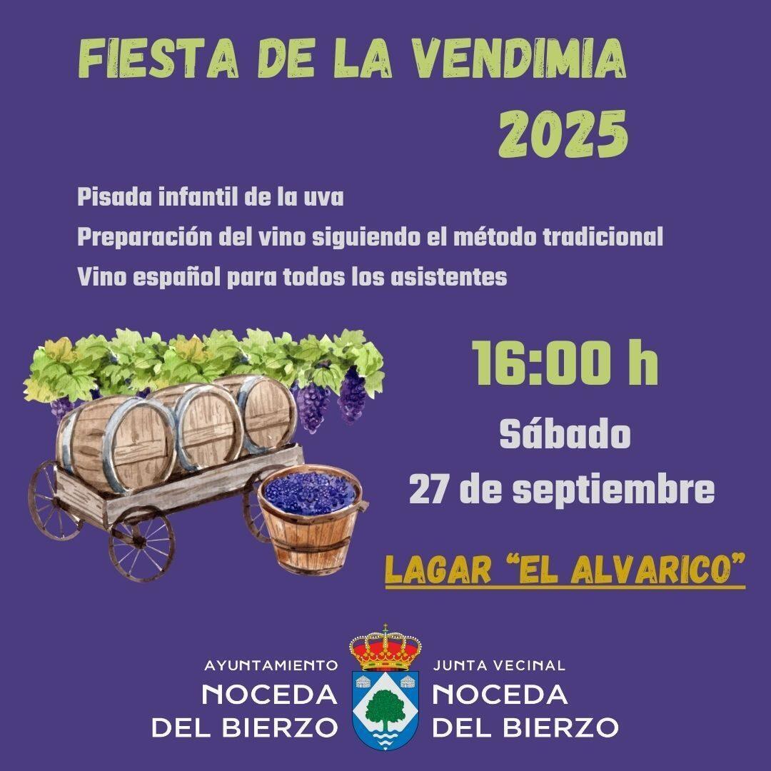 Fiesta de la Vendimia Noceda del Bierzo 2025.