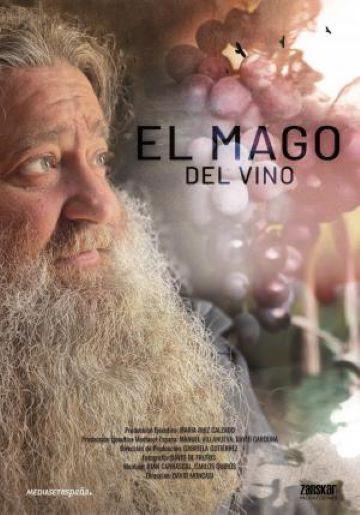 Cartel de la serie 'El mago del vino', que estrena Mediaset.
