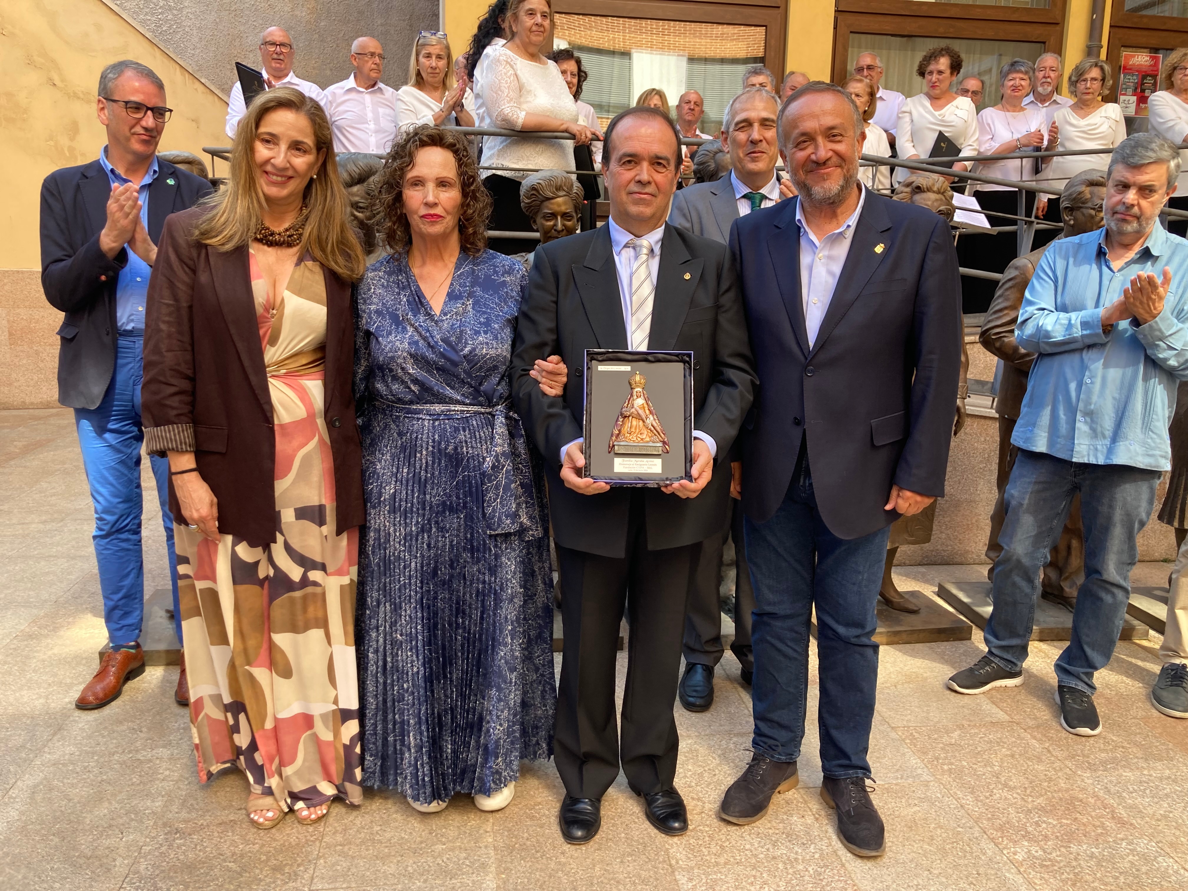 IV Homenaje al Emigrante Leonés. organizado por la Fundación CEPA y el Museo de la Emigración Leonesa