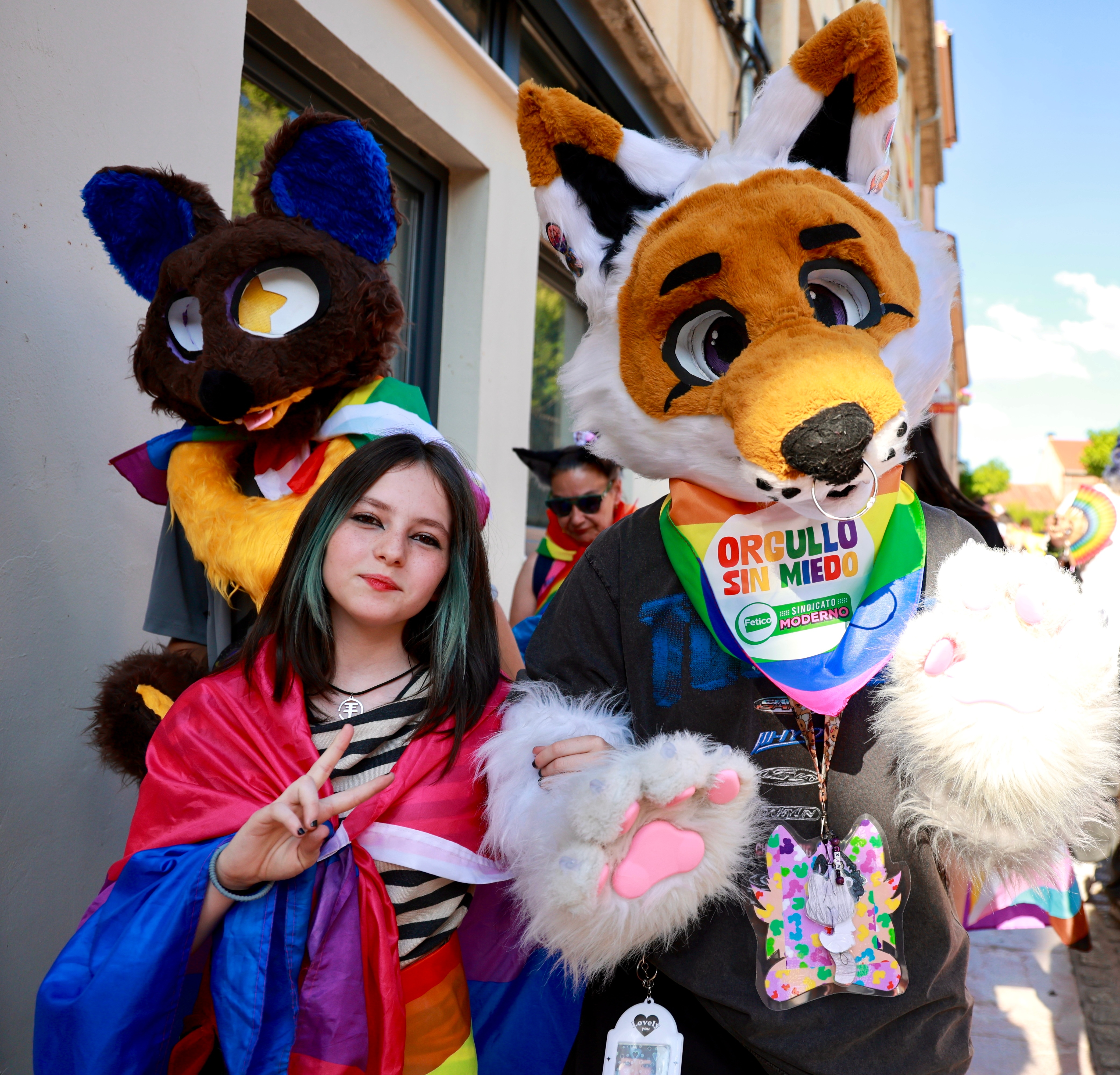 La Asociación León con Orgullo lleva a cabo un acto conmemorativo con motivo de la celebración del Día del Orgullo LGTBIAQ+, seguido de una manifestación