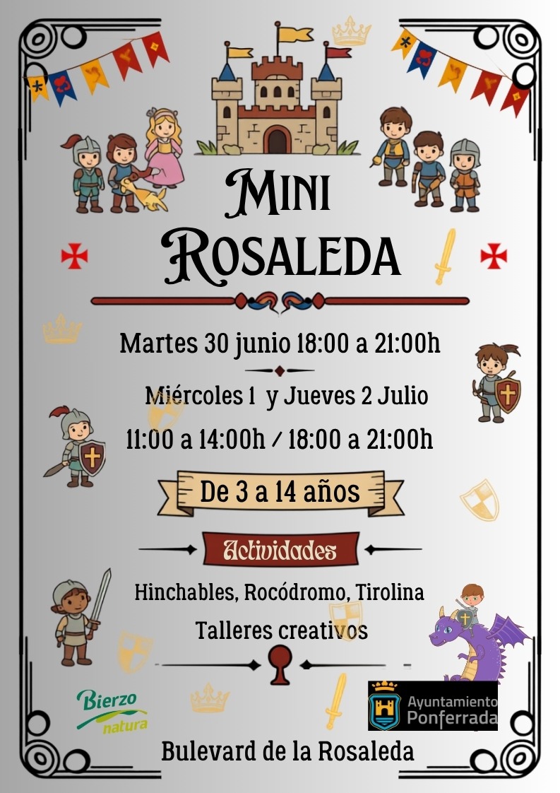 Cartel Mini Rosaleda (2)