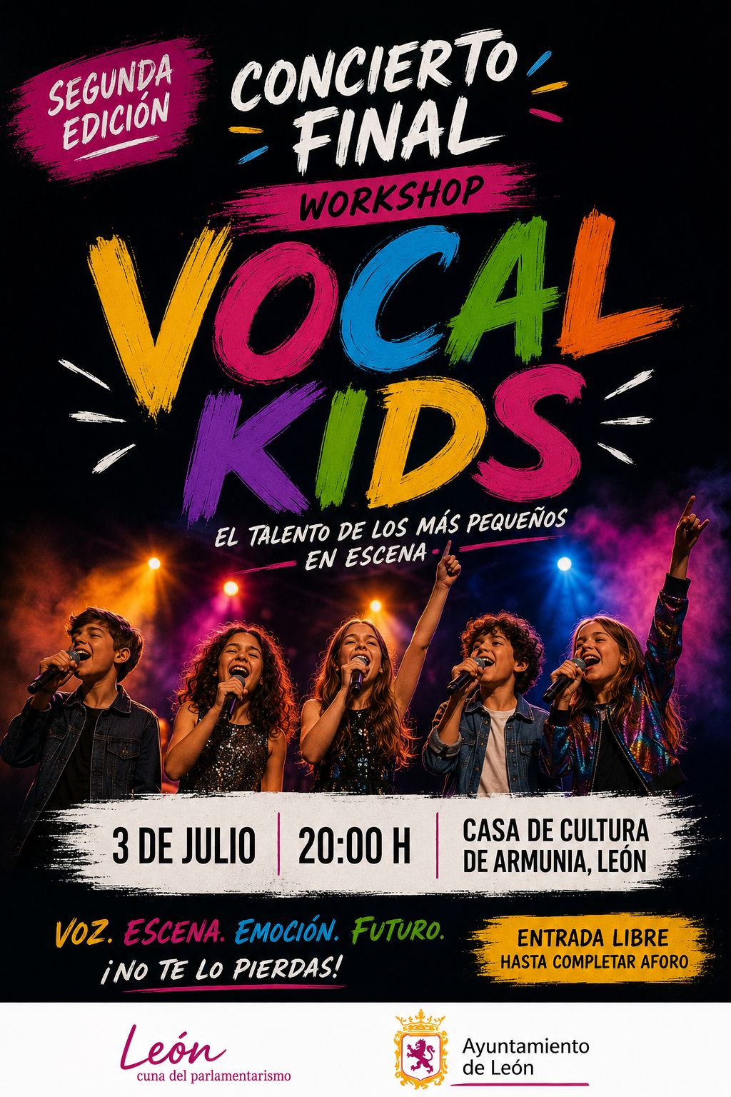 Concierto final  Workshop Vocal Kids