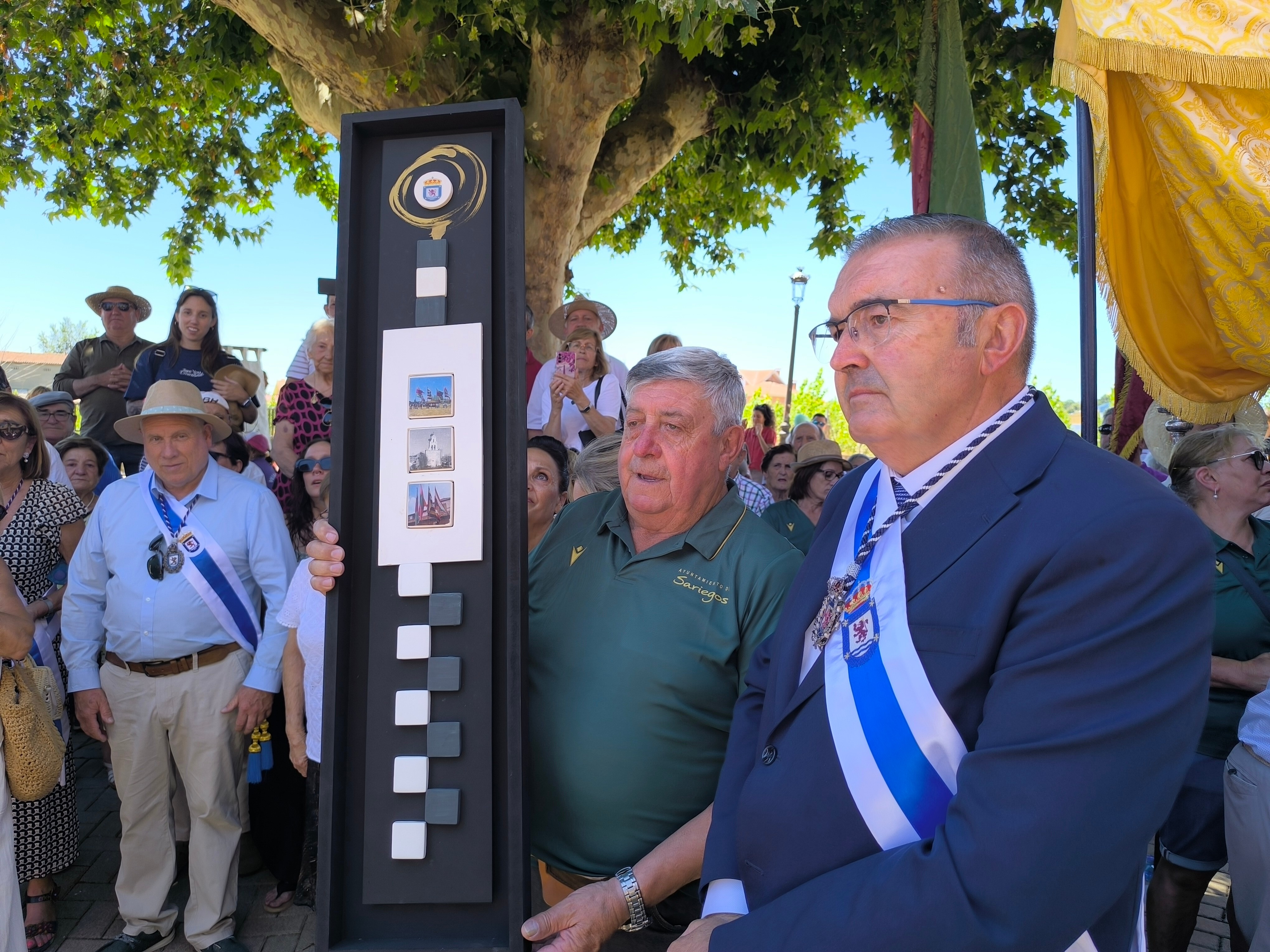 Fiestas de Sariegos. Pendonada y procesión. León24horas