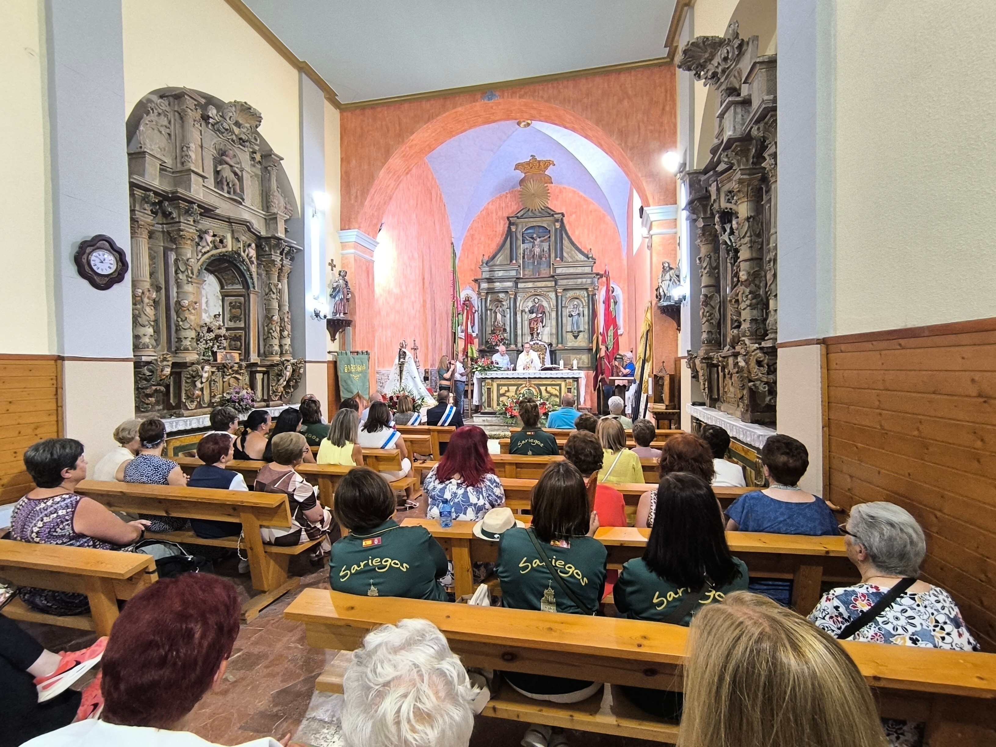 Fiestas de Sariegos. Pendonada y procesión. León24horas