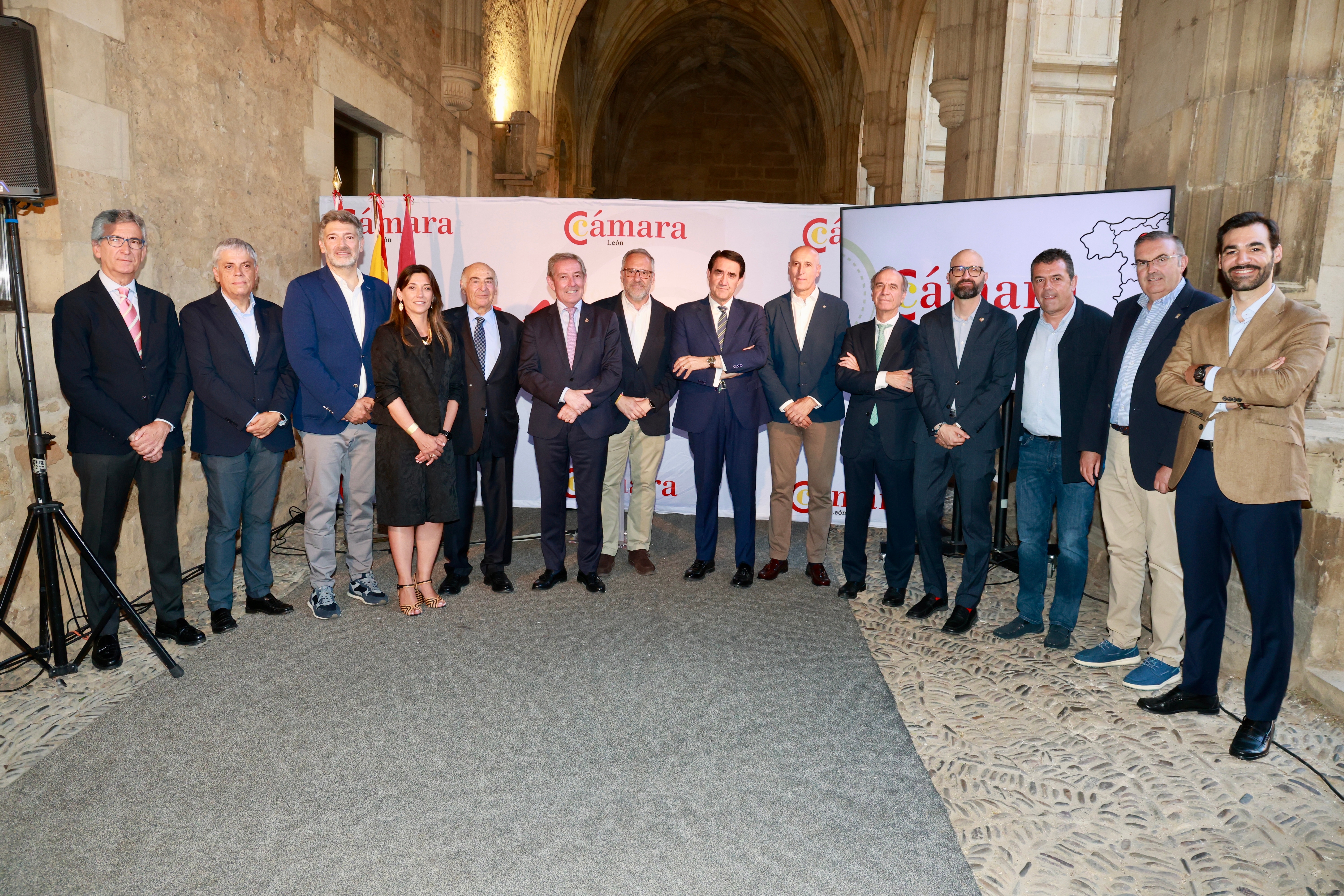 La Cámara de Comercio, Industria y Servicios de León celebra el pleno constituyente para el mandato 2026-2030. Campillo. Ical