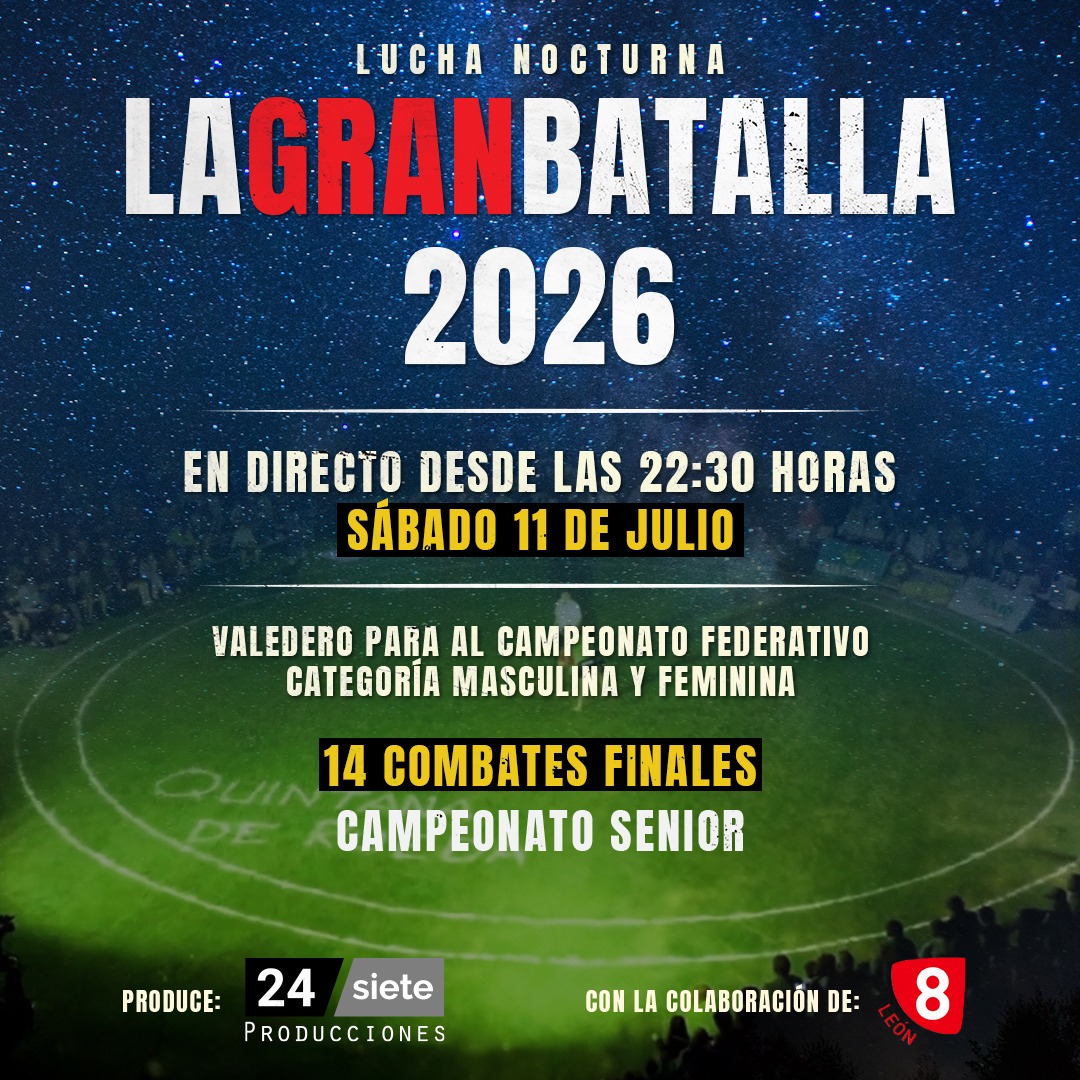 La Gran Batalla de Lucha Leonesa 2026.