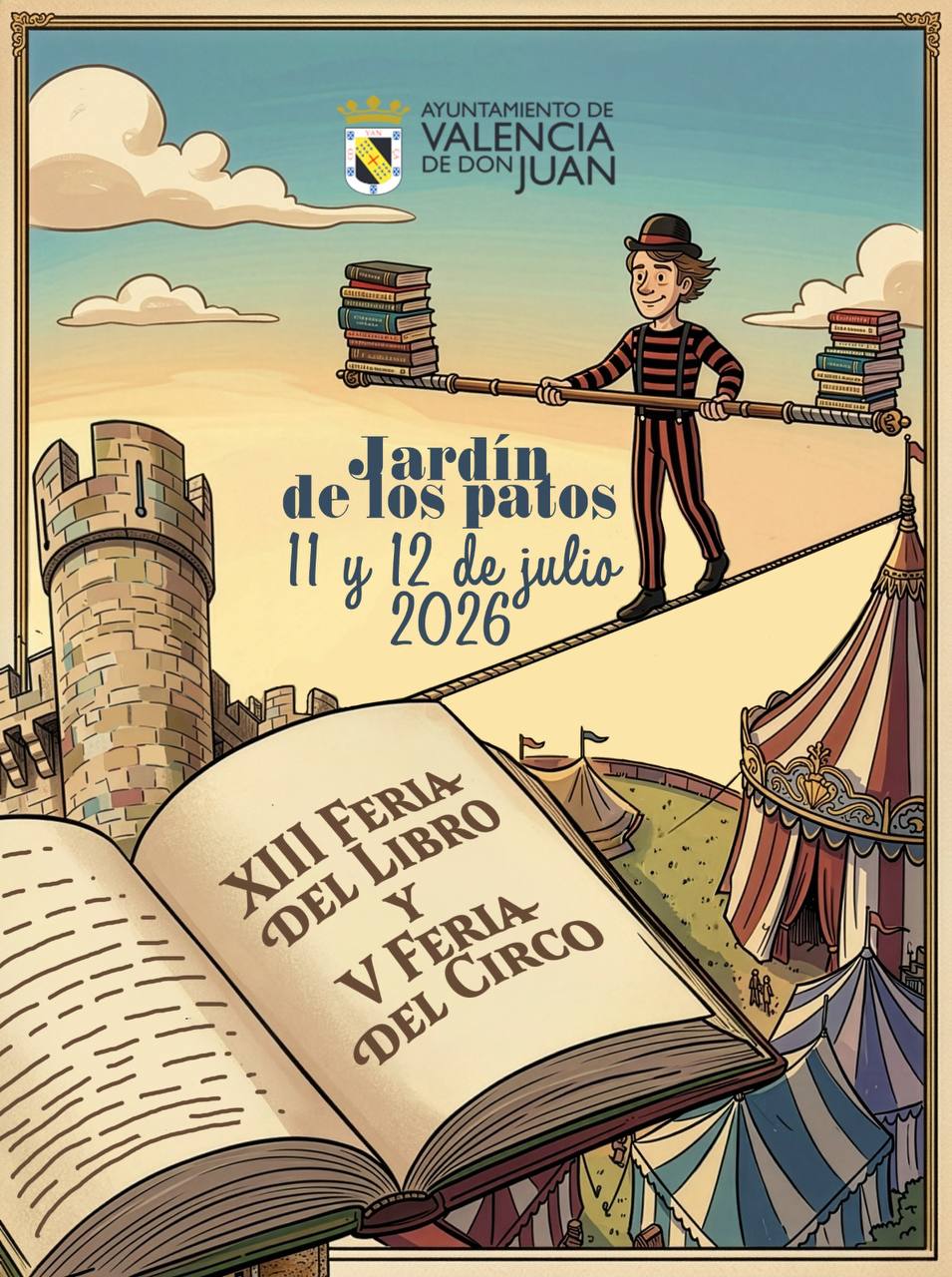 Feria del libro y el circo Valencia de Don Juan