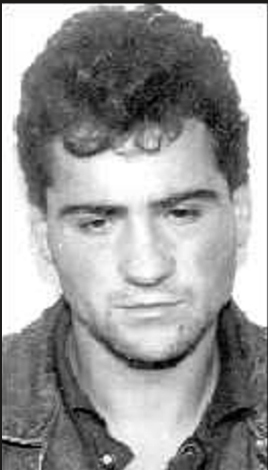 Imagen policial de Andrés Mayo.