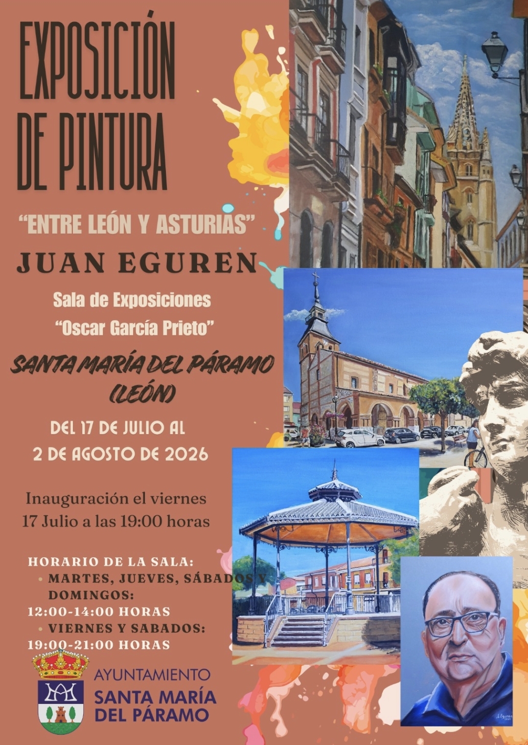 exposición Juan Eguren Santa María del Páramo