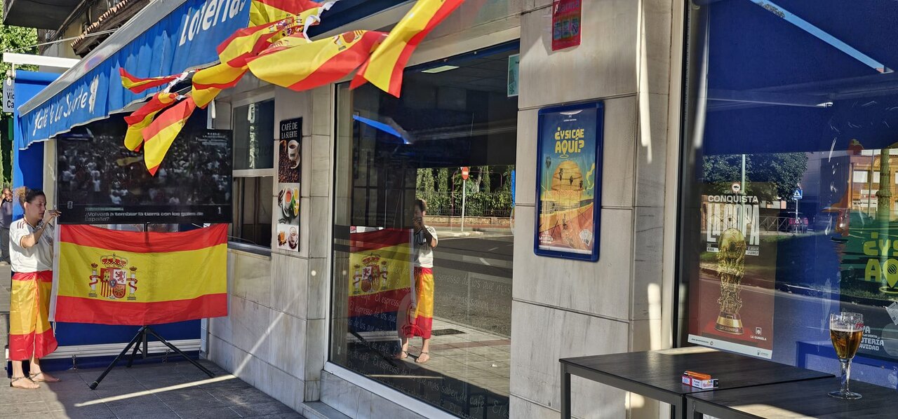 Pantalla Café de la Suerte - FInal Mundial