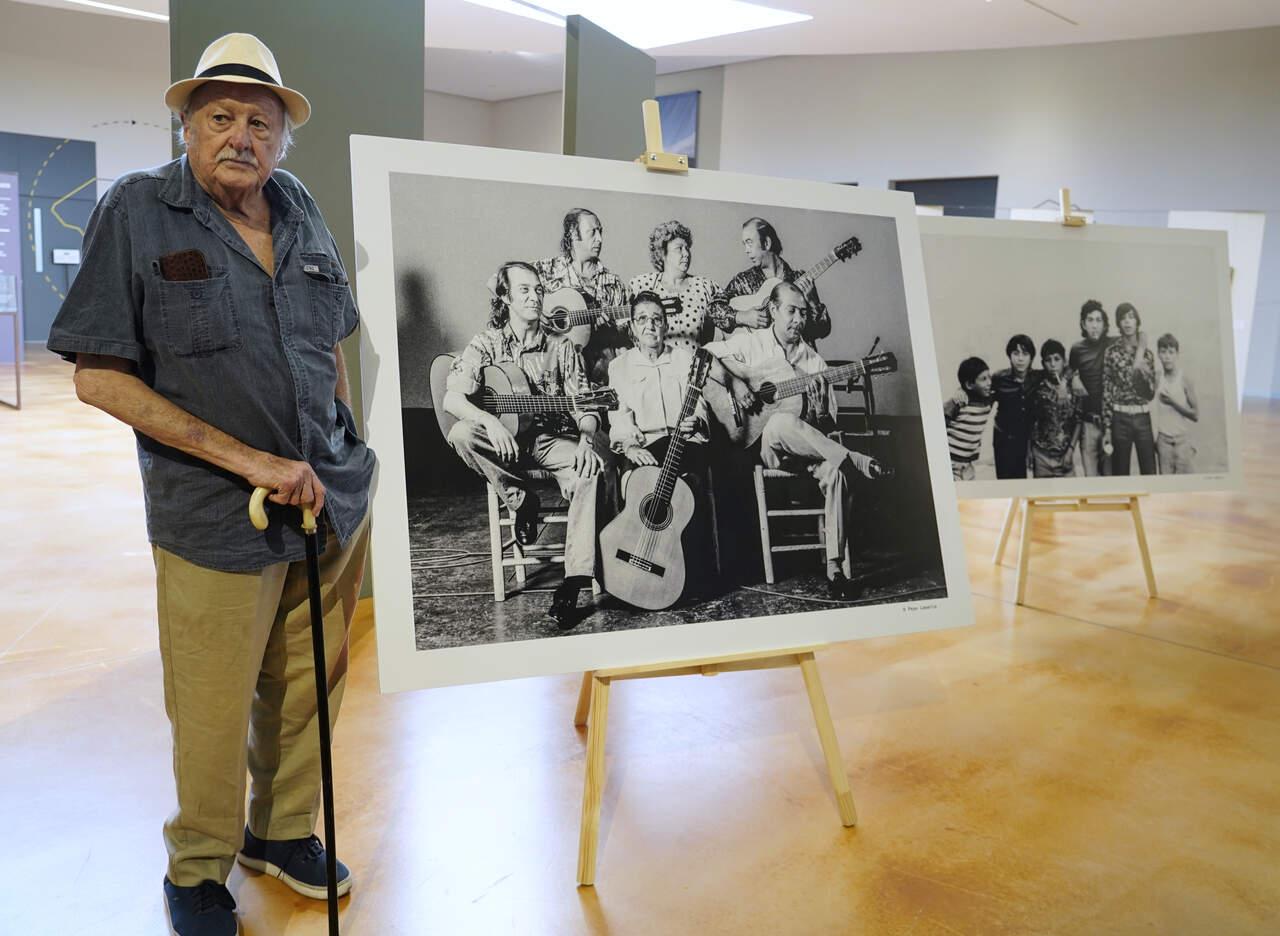 Inauguración de la exposición 'Camarón 75 años' en el festival Bierzo Al Toque