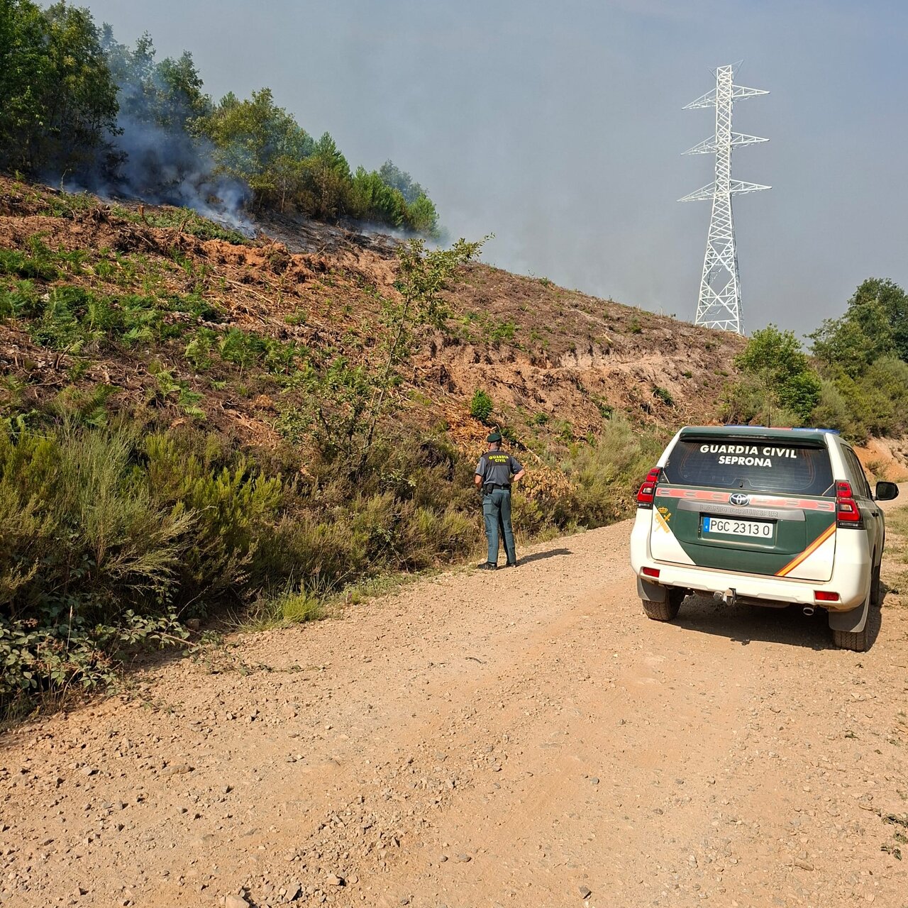 Incendio Castropodame